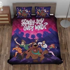 Scooby Doo And Guess Who Scooby Doo Halloween Cartoon Fans Gift Quilt Bed Set