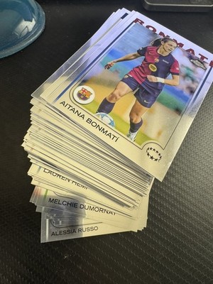 2024-25 Topps Chrome UEFA Women s Champions League - Complete Base Set 1-100