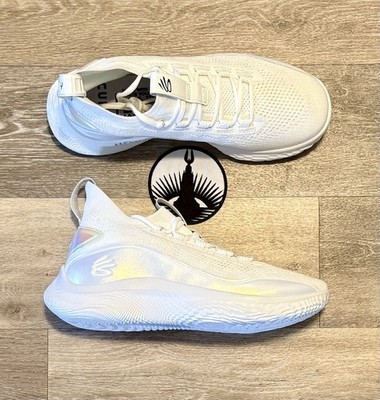 Under Armour Curry Flow 8 'White Iridescent' 3024422-104 Men's 9