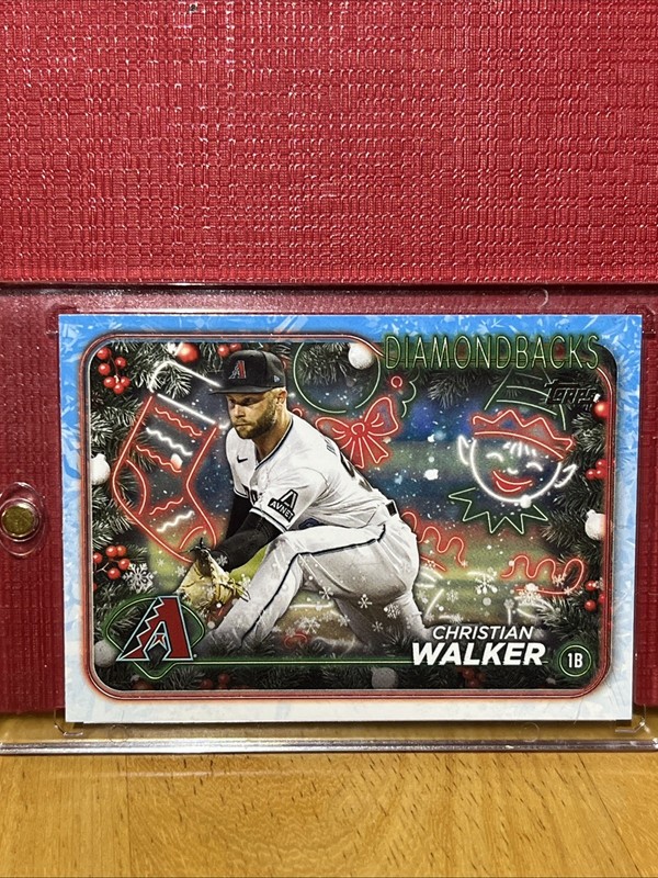 2024 Topps Holiday - Christian Walker #H32