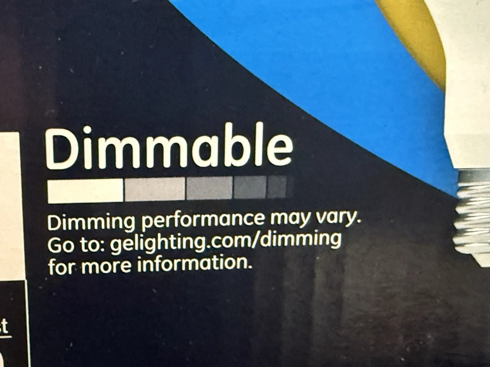 12PAK GE LED BR30 Floodlight Bulb Soft White Dimmable 10 Watt (65w Replacement) - Image 3 of 4