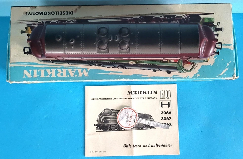 Märklin H0 # 3067 Nohab DSB MY 1106 - 3. version 1966. Okt + Anw. - Bild 4 von 4
