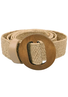 69921949/K119 Capelli New York stretch belt one size in beige New