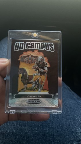 Josh Allen #12 2025 Panini Prizm Draft Picks On Campus card