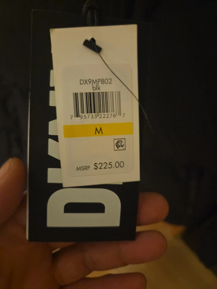 Dkny Мужская черный вниз альтернативный ультра лофт изоляции куртка размер средний новый! - Изображение 3 из 4