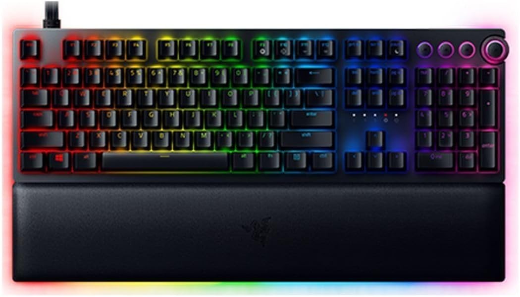 Razer Huntsman V2 Wired Mechanical Gaming Keyboard - Linear 