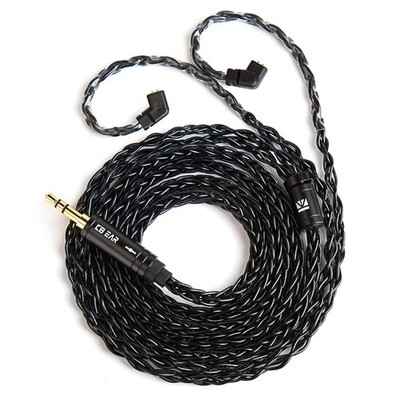 KBEAR ST12 Recessed 2Pin IEM Cable, in Ear Monitor Earphone Cable, 8 Core 4N