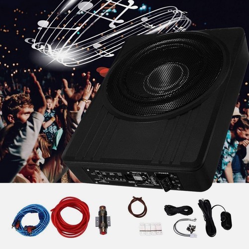 10" 800W Slim Untersitz Powered Auto Subwoofer mit integriertem Verstärker - LKW/SUV - Bild 6 von 8