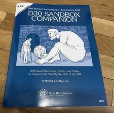Dungeons & Dragons: D30 Sandbox Companion OSR