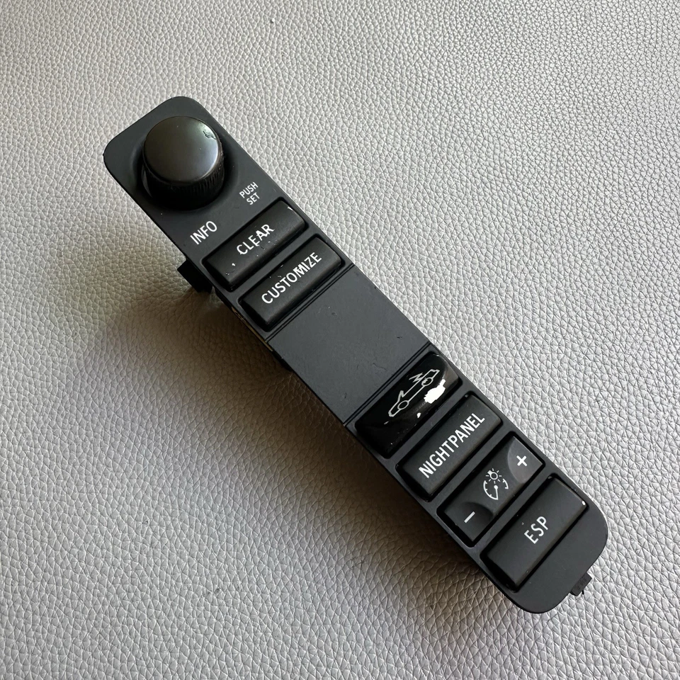 Interruptor de control de estabilidad de tablero Saab 9-3 convertible 2004-2007 Night 12795206 Foto 2 de 4