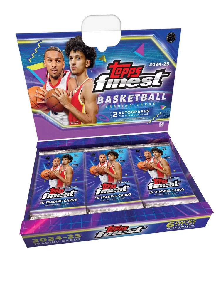 2024/25 Topps Finest Basketball Hobby Box (!)
