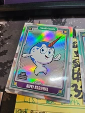 2025 Topps Chrome VeeFriends Nifty Narwhal Silver Refractor #38