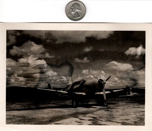 WW2 WWII USAAF US Army Air Force Military Press Photo Northrop A-17 Nomad Plane