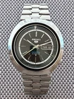 SEIKO 6106-6430 Automatic World Time Watch Men's Brown Dial 23J Vintage 5 Sport
