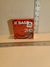 BASF 2HD Dos Formatted Floppy Diskettes Disk 3.5"  High Density10Pack New Sealed