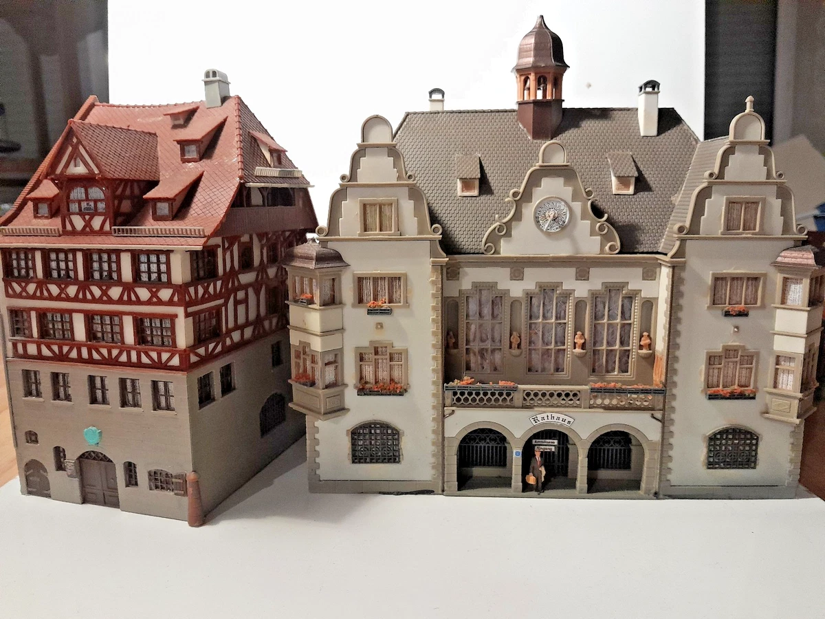 Faller H0 Amtsgericht 420 UND Albrecht-Dürer-Haus 932, gebraucht