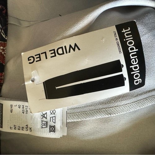 Goldenpoint Leggings Wide Leg Paisley Multicolor Pants Size 10/ - Picture 7 of 7