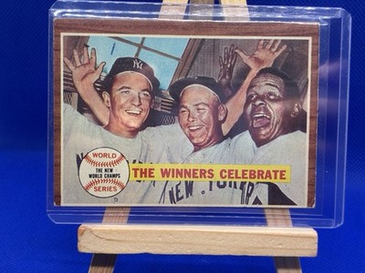 1962 Topps Set-Break #237 World Series Summary NR-MINT