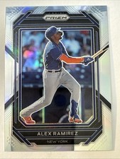 2023 Panini Prizm Alex Ramirez Silver Prizm Prospect #29 New York Mets