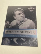TWILIGHT ZONE ROD SERLING EDITION MIRROR BOARD CHARACTER M1 WILLIAM SHATNER