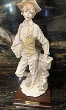 Arnart Signed Antique Auro Belcari figurine victorian Tuscany Italy Estruscan tm