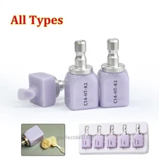 C14 Dental Emax Ceramic Blocks Lithium Disilicate Block CAD/CAM CEREC - 5pcs/BOX