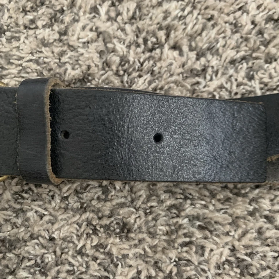 Cinturón de cuero French Connection talla 34 para hombre FCUK edición limitada Foto 4 de 4