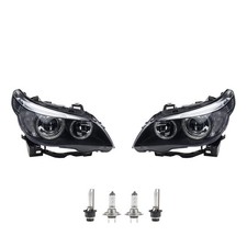 Scheinwerfer Set Xenon passend f�r BMW 5er E60 E61 mit D2S H7 2005-2007 L R