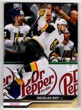 2023-24 Upper Deck Extended Series Deluxe #646 Nicolas Roy /250 Vegas Golden