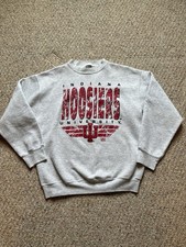 Tultex Indiana Hoosiers Graphic Crewneck Pull...