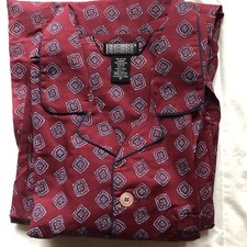 NEW Knightsbridge Men's 2X Long Sleeve Cotton Pajamas