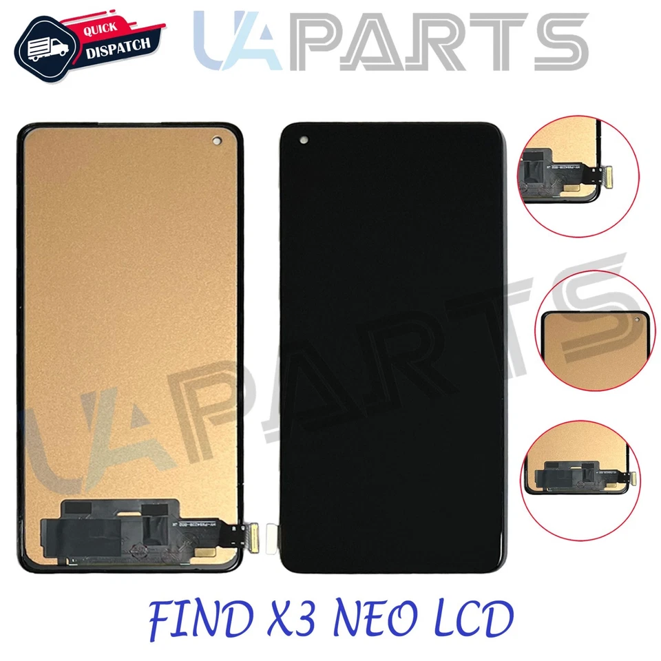 UA PARTS Conjunto de pantalla digitalizador de pantalla táctil LCD incell para OPPO Find X3 Neo CPH2207