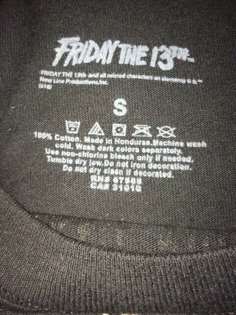 Friday the 13th Thread Pixel Men's Black T-Shirt - S