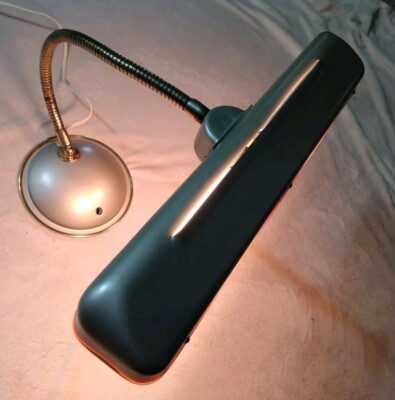 Vintage Cannon Mid Century Atomic Fallout Style Gooseneck Table Lamp