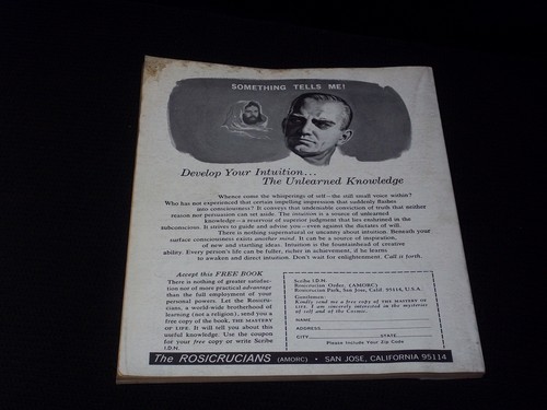 1975 ANNUAL ARGOSY UFO MAGAZINE - 1ST UFO MURDER CASE FRONT COVER - E 1074 - Picture 2 of 2