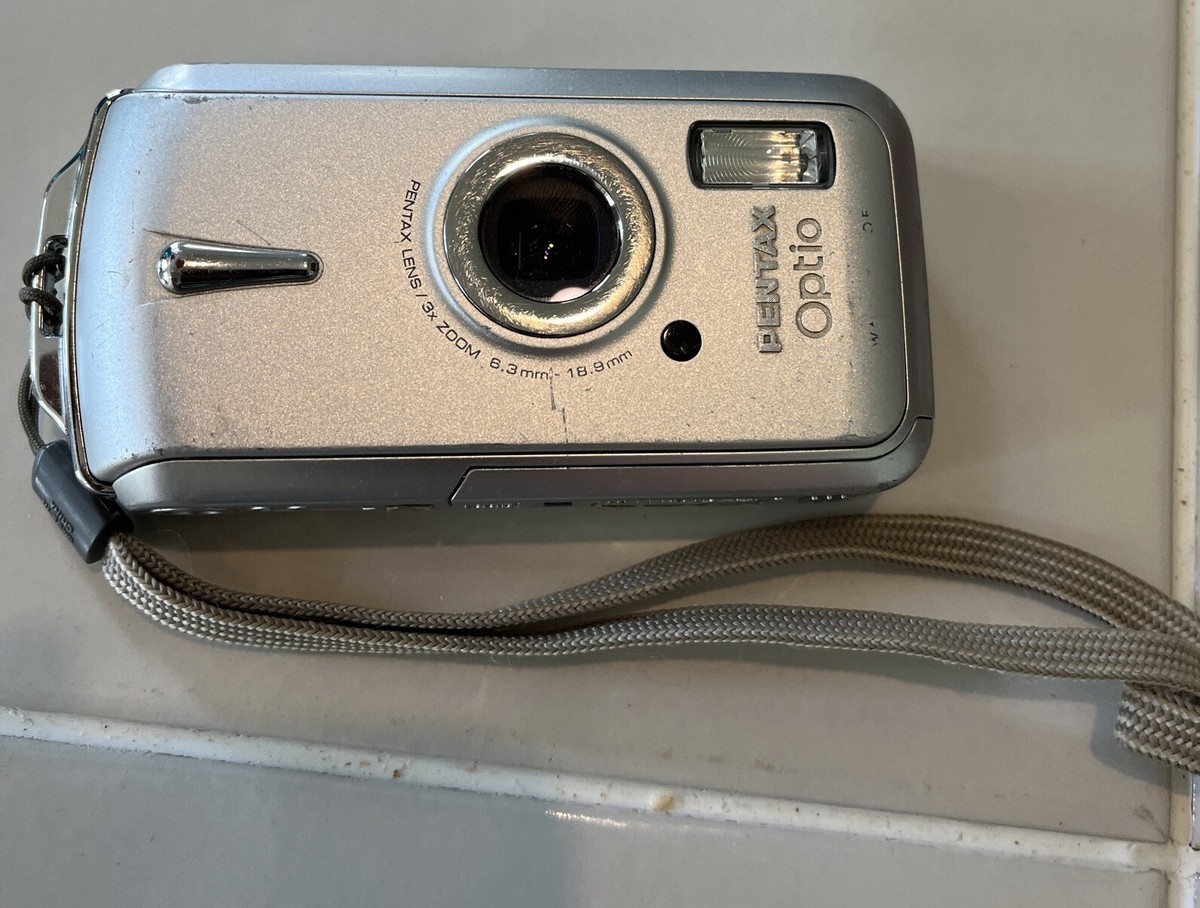 PENTAX OPTIO W10 デジタルカメラ 美品 PENTAX Pentax Optio W10 6.0MP Digital Camera - Silver for