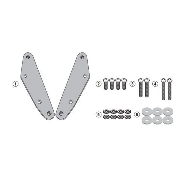Givi windscreen fitting kit Kymco Xciting S400i 2018-2022