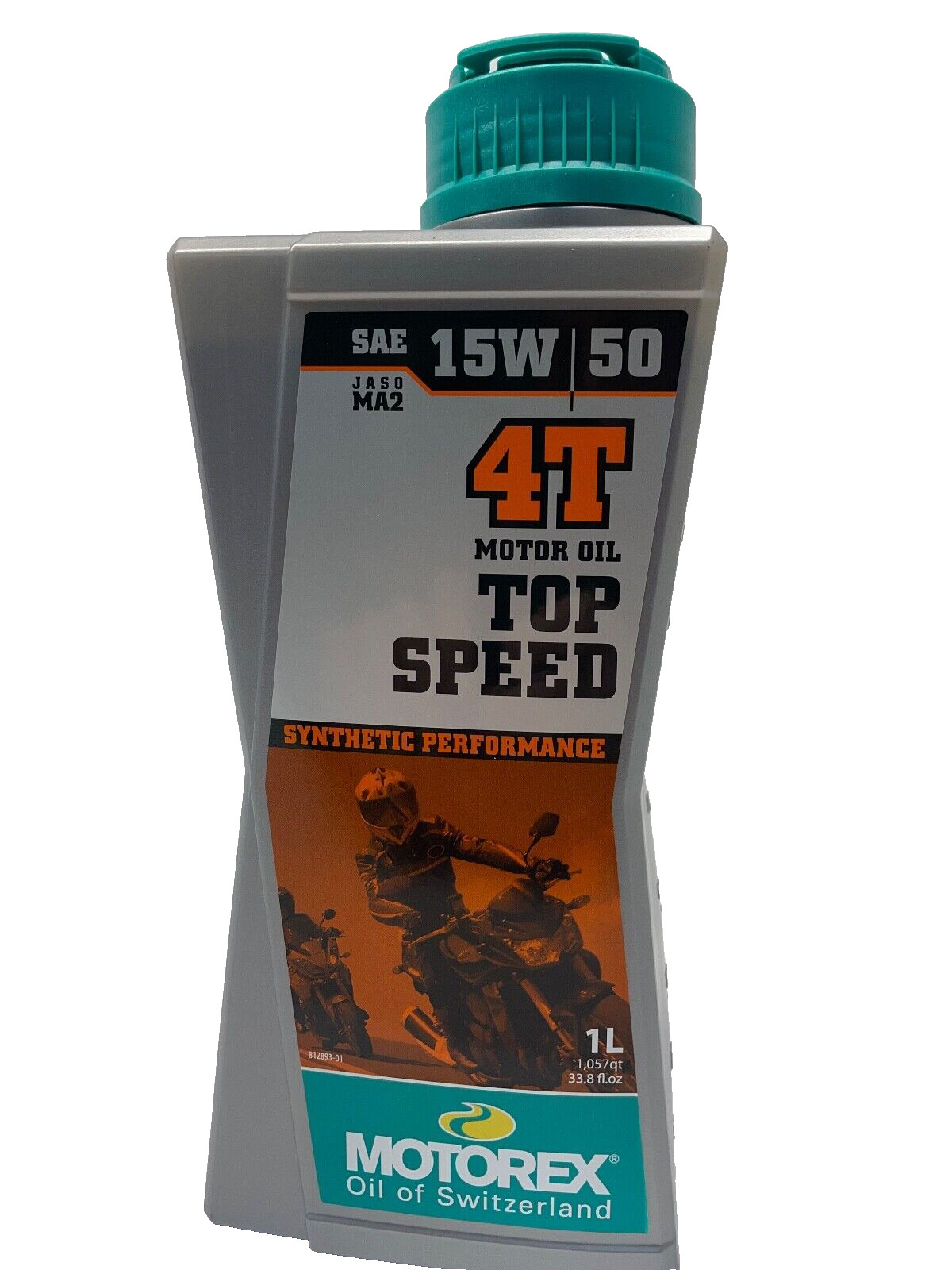 Motorex Top Speed 4T 15W/50 Synthetic 4-Stroke Engine Oil 1 Liter Bottle - Image 4