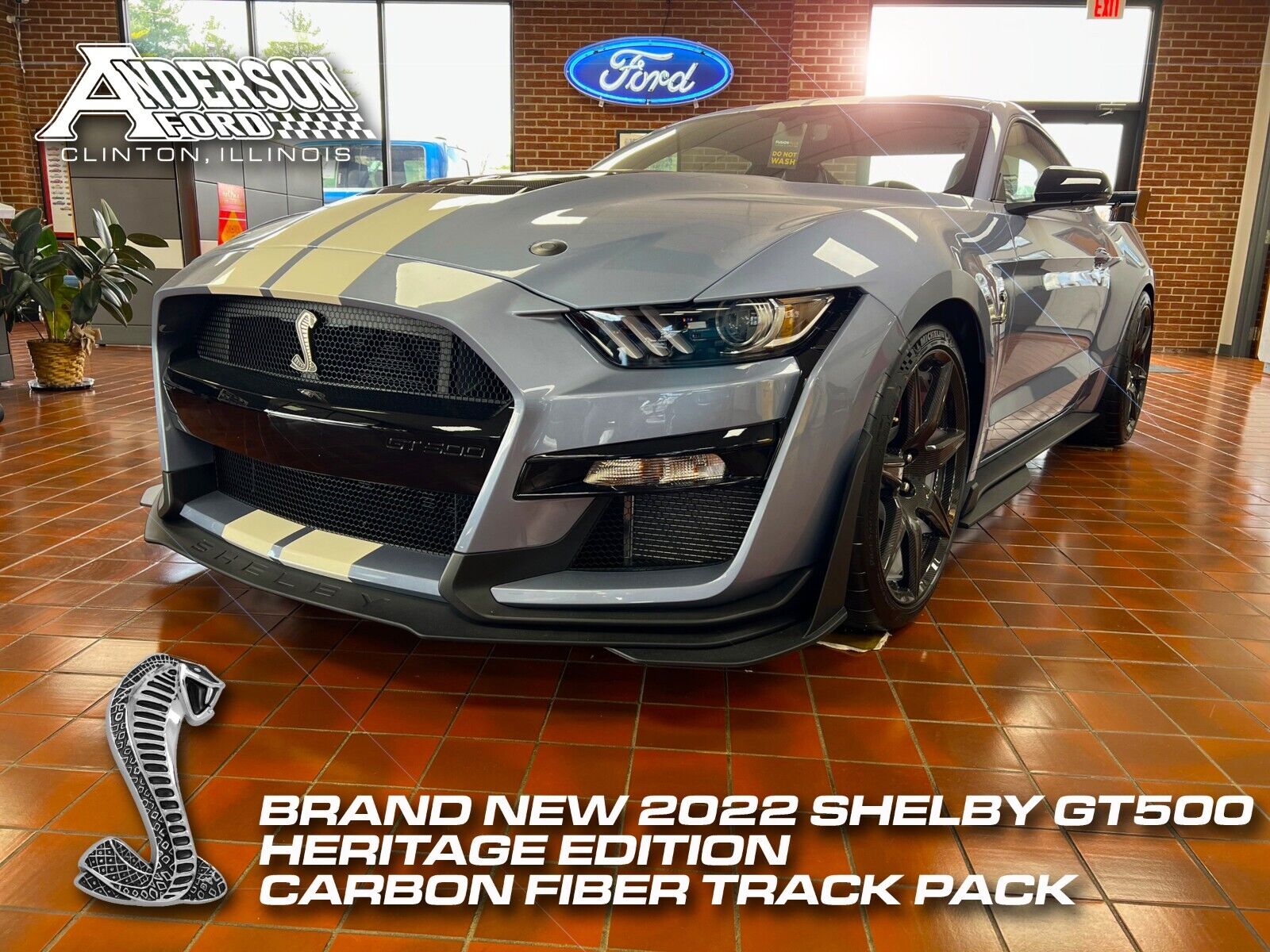 2022 Ford Mustang BRAND NEW SHELBY GT 500 HERITAGE EDITION