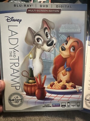 Lady and the Tramp (The Walt Disney Signature Collection) (Blu-ray, 1955)  786936856729|