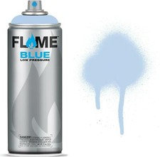 Flame Blue Spray Paint - Matt Acrylic Low Pressure - 114 Colours 400ml Can