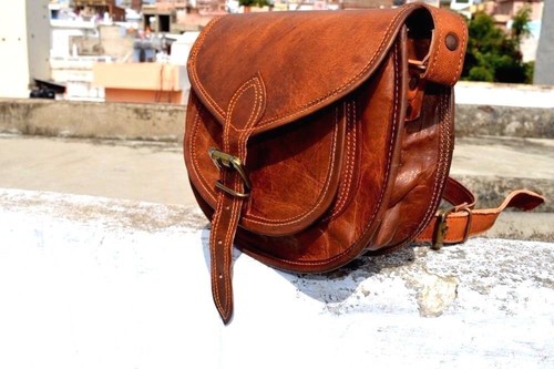 Puro Piel de Cabra Mensajero Mujer Cruzado para Comprar Bolsa Hippie  Vintage | eBay