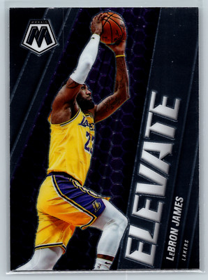 LeBron James 2020 Panini Mosaic Elevate  #23 Los Angeles Lakers