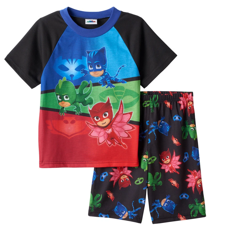 PJ Masks Catboy Owlette Gekko Juego de Pijama 2 Piezas Talla 4 Original $30.00 Foto 2 de 2