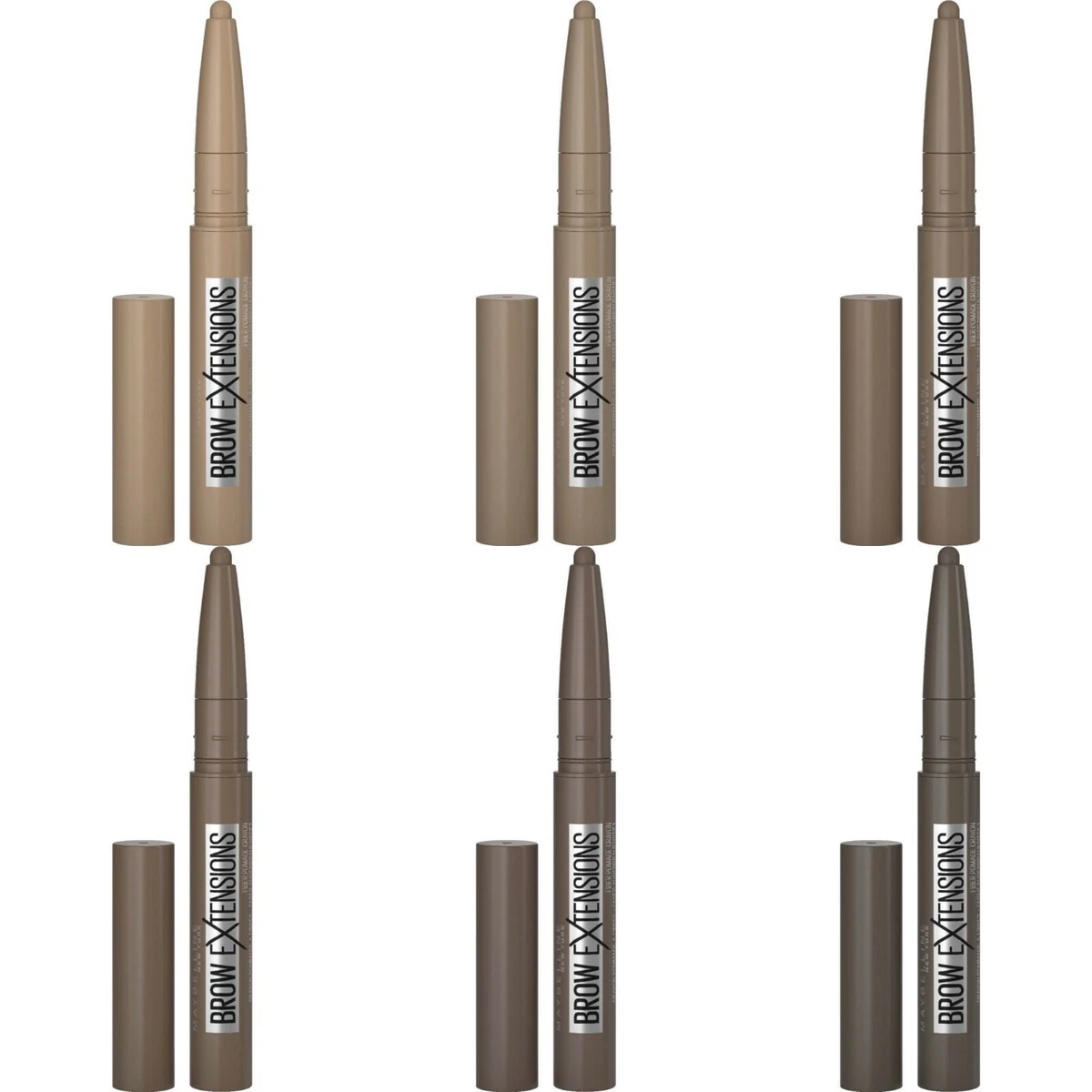MAYBELLINE Brow Extensions Eyebrow Pomade Crayon 0.4g CHOOSE