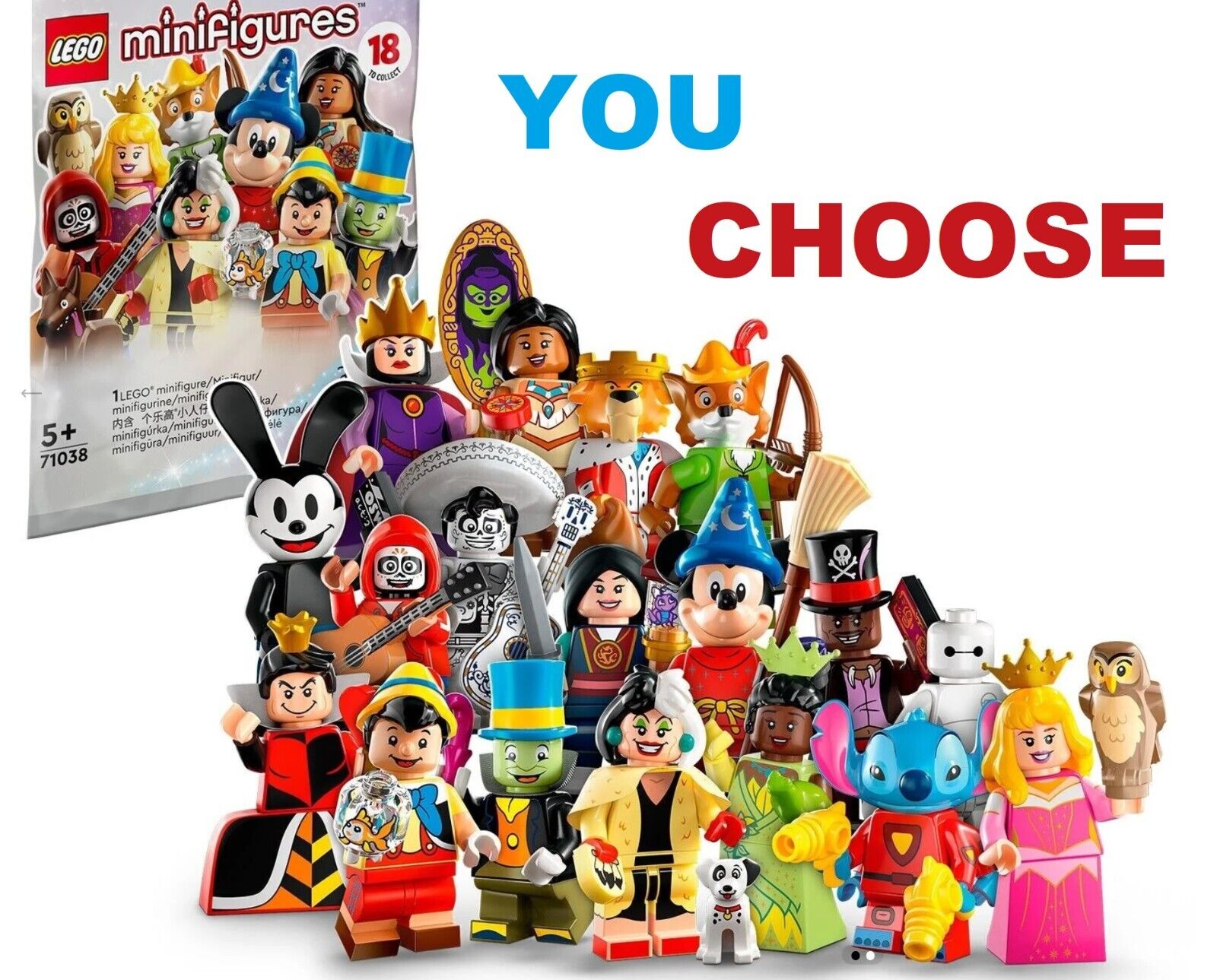 Early Look: LEGO Disney Collectible Minifigure Series 3