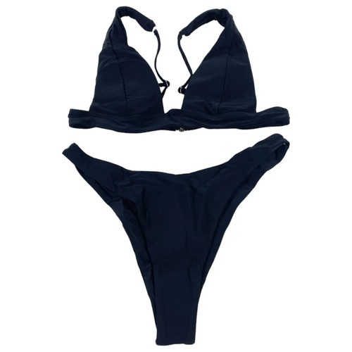 Jeniulet Women's 2PC High Cut Cheeky Bikini Set Padded Adjustable Removable Pads - Picture 3 of 27