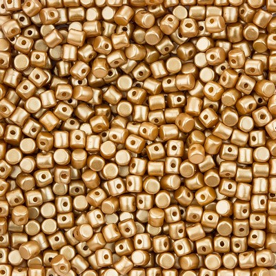 L101//1 Czech Glass Minos® par Puca® 2.5x3mm Barrel Shaped Beads Crystal 9g