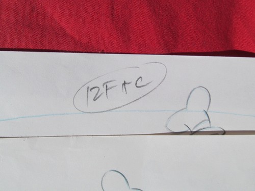 Walt Disney Mickey Mouse Donald Duck animation art production used 3 pieces - Picture 9 of 9