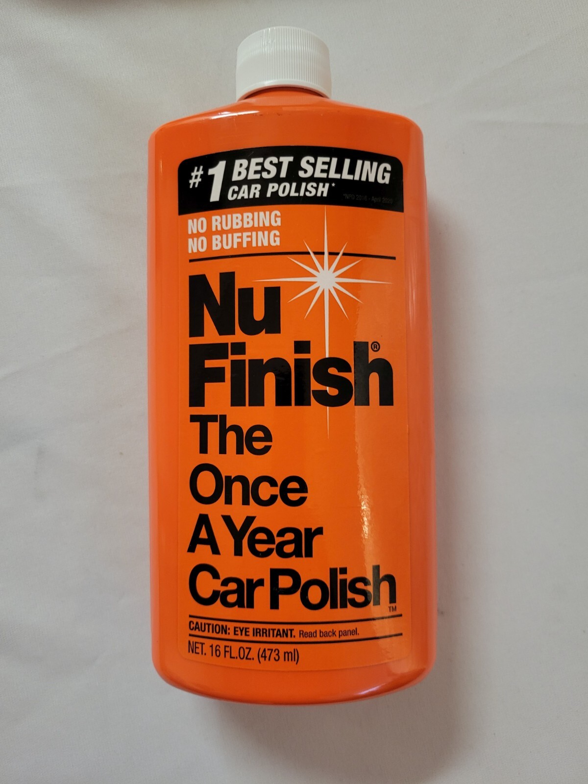 NuFinish Car Polish The Once A Year Car Polish No Wax Formula 16 oz NF